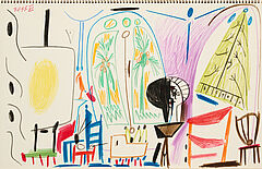 Pablo Picasso - Carnet de la Californie, 80374-434, Van Ham Kunstauktionen