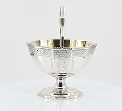 Benjamin Mountigue  William Fountain  Daniel Pontifex - Ovale George III Teedose und gefusste Zuckerschale, 73453-5, Van Ham Kunstauktionen