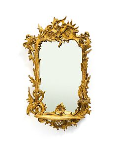 Deutschland - Spiegelrahmen mit aufwaendigem Schnitzdekor, 73747-9, Van Ham Kunstauktionen