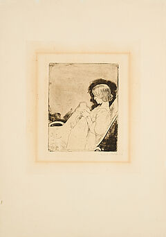 Emil Nolde - Junge Frau, 80374-405, Van Ham Kunstauktionen