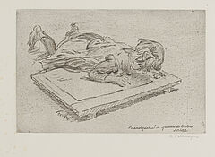 Friedrich Kallmorgen - Konvolut aus 5 Druckgraphiken Die Elbe bei Altona Spitzbergen Mausi zeichnet in Grossvaters Atelier Sonnenglanz und Strassenansicht, 69447-126, Van Ham Kunstauktionen