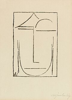 Alexej Jawlensky - Kopf I, 66701-12, Van Ham Kunstauktionen