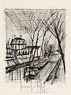 Bernard Buffet - Le canal, 59505-7, Van Ham Kunstauktionen