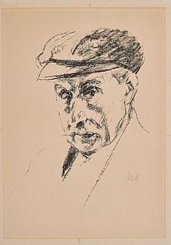 Max Liebermann - Selbstbildnis mit Strohhut, 70389-4, Van Ham Kunstauktionen