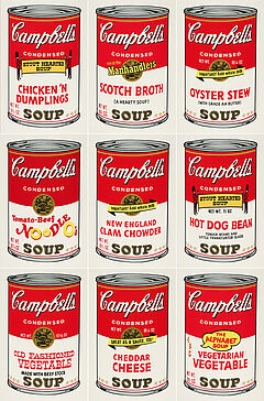 Andy Warhol - Campbells Soup II, 81301-1, Van Ham Kunstauktionen