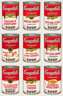 Andy Warhol - Campbells Soup II, 81301-1, Van Ham Kunstauktionen