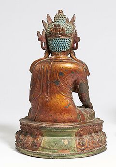 Buddha in bhumisparsa mudra, 66840-1, Van Ham Kunstauktionen