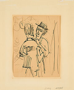 Ernst Ludwig Kirchner - Tanzendes Paar, 76949-49, Van Ham Kunstauktionen