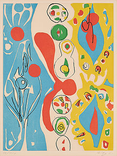 Ernst Wilhelm Nay - Spiele des Menschen Aus Ueber den Menschen, 73055-3, Van Ham Kunstauktionen