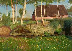 Otto Modersohn - Sommermorgen, 81009-1, Van Ham Kunstauktionen