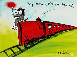 Udo Lindenberg - Sonderzug - Hey Honey Keine Panik, 56488-16, Van Ham Kunstauktionen