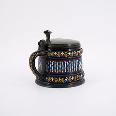 Annaberg - Krug mit Kerbschnittmuster, 81740-4, Van Ham Kunstauktionen