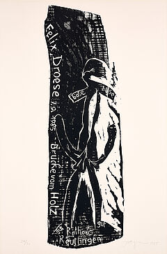 Felix Droese - Konvolut von 4 Holzschnitten, 76698-10, Van Ham Kunstauktionen