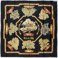 Hermes - Carre Les Beaux Jours de Bonsai, 70573-7, Van Ham Kunstauktionen