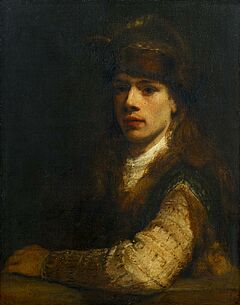 Arent de Gelder - Junger Mann mit Pelzkappe, 65469-2, Van Ham Kunstauktionen