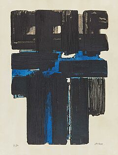 Pierre Soulages - Eau-forte Xa, 69530-1, Van Ham Kunstauktionen