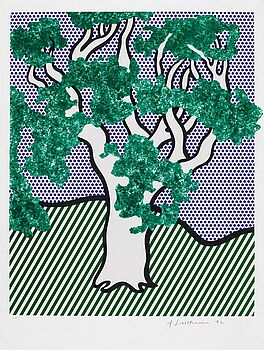 Roy Lichtenstein - Rain forest, 55650-1, Van Ham Kunstauktionen