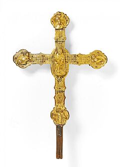Italien - Gotisches Vortragekreuz, 66848-1, Van Ham Kunstauktionen