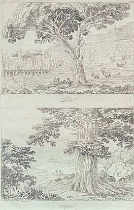 Jakob Philipp Hackert - Aus der Folge Principes pour apprendre a dessiner le paysage dapres nature, 78033-1, Van Ham Kunstauktionen