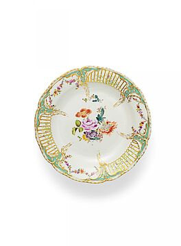 KPM - Grosse runde Schale aus dem 2 Potsdamschen Tafelservice, 81600-18, Van Ham Kunstauktionen