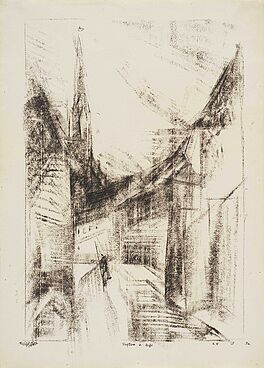 Lyonel Feininger - Treptow a Rega, 73295-10, Van Ham Kunstauktionen