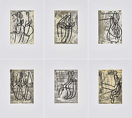 Markus Oehlen - Anglerinnen I bis VI, 70409-17, Van Ham Kunstauktionen