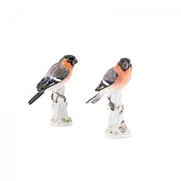 Meissen - Zwei Dompfaffen, 79909-31, Van Ham Kunstauktionen