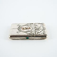 Moskau - Zigarettenetui mit Loewenbezwinger, 80769-25, Van Ham Kunstauktionen