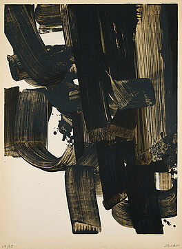 Pierre Soulages - Lithographie No 20a, 77636-16, Van Ham Kunstauktionen