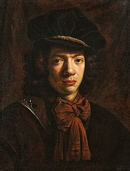 Daniel de Konink - Portrait eines Herren mit rotem Halstuch, 300013-18, Van Ham Kunstauktionen