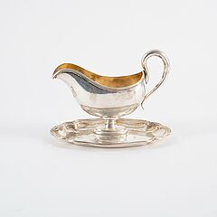 Sauciere, Milchkännchen und Zuckerschale, 79883-78, Van Ham Kunstauktionen