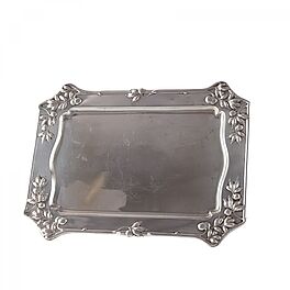 Eduard Friedmann - Rechteckiges Tablett Jugendstil, 79526-22, Van Ham Kunstauktionen