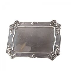 Eduard Friedmann - Rechteckiges Tablett Jugendstil, 79526-22, Van Ham Kunstauktionen