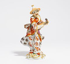 Meissen - Grosser Malabar mit Gitarre, 65914-6, Van Ham Kunstauktionen
