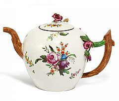 Teekanne mit Fleurs Fines, 58116-78, Van Ham Kunstauktionen