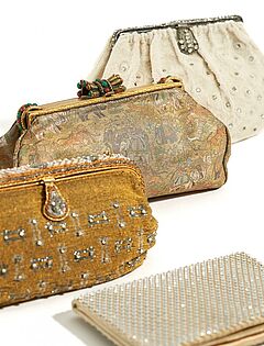 Frankreich - Vier Art Deco Abendtaschen, 59934-11, Van Ham Kunstauktionen