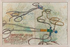 Dennis Oppenheim - Study for long distance Anger, 81607-2, Van Ham Kunstauktionen