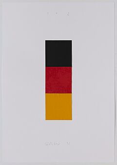 Gerhard Richter - Schwarz Rot Gold I, 76995-1, Van Ham Kunstauktionen