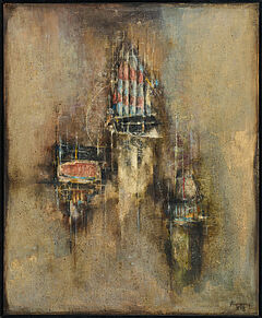 Johnny Friedlaender - Formes fond sombre, 60174-379, Van Ham Kunstauktionen