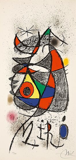 Joan Miro - Auktion 311 Los 408, 49089-5, Van Ham Kunstauktionen