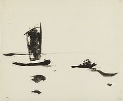 Emil Nolde - Zwei Boote, 80268-1, Van Ham Kunstauktionen