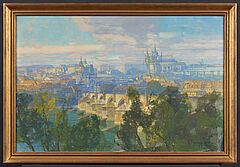 Jaroslav Setelik - Prag Blick auf Hradschin, 81393-1, Van Ham Kunstauktionen