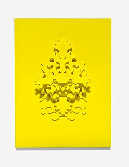 Christoph Steinmeyer - Ohne Titel gelbes Relief, 57902-20, Van Ham Kunstauktionen