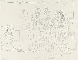 Pablo Picasso - Troupe dacteurs, 56684-4, Van Ham Kunstauktionen