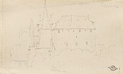 Carl Spitzweg - Die Kaiserburg in Lauf an der Pegnitz, 75390-11, Van Ham Kunstauktionen