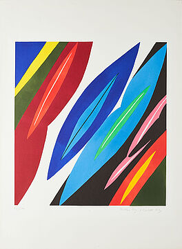 Ernst Wilhelm Nay - Farblitho 1968 - 2 NOR, 73628-29, Van Ham Kunstauktionen