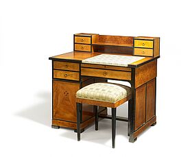 Josef Maria Olbrich - Schreibtisch mit Hocker, 80854-23, Van Ham Kunstauktionen