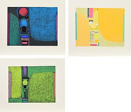 Max Ackermann - Konvolut von 3 Farbserigrafien, 62313-12, Van Ham Kunstauktionen