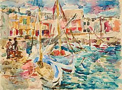 Manfred Henninger - Konvolut von 2 Papierarbeiten, 80725-3, Van Ham Kunstauktionen