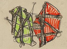 Markus Luepertz - Ohne Titel Knochenbild, 56488-18, Van Ham Kunstauktionen